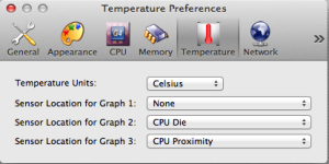 XRG - Temparature Preferences